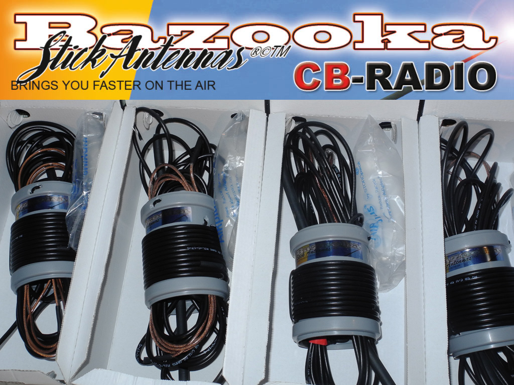 BaZookaStick Antennas, BazookaStick HyZooka EFHW halfwave CB Antenna